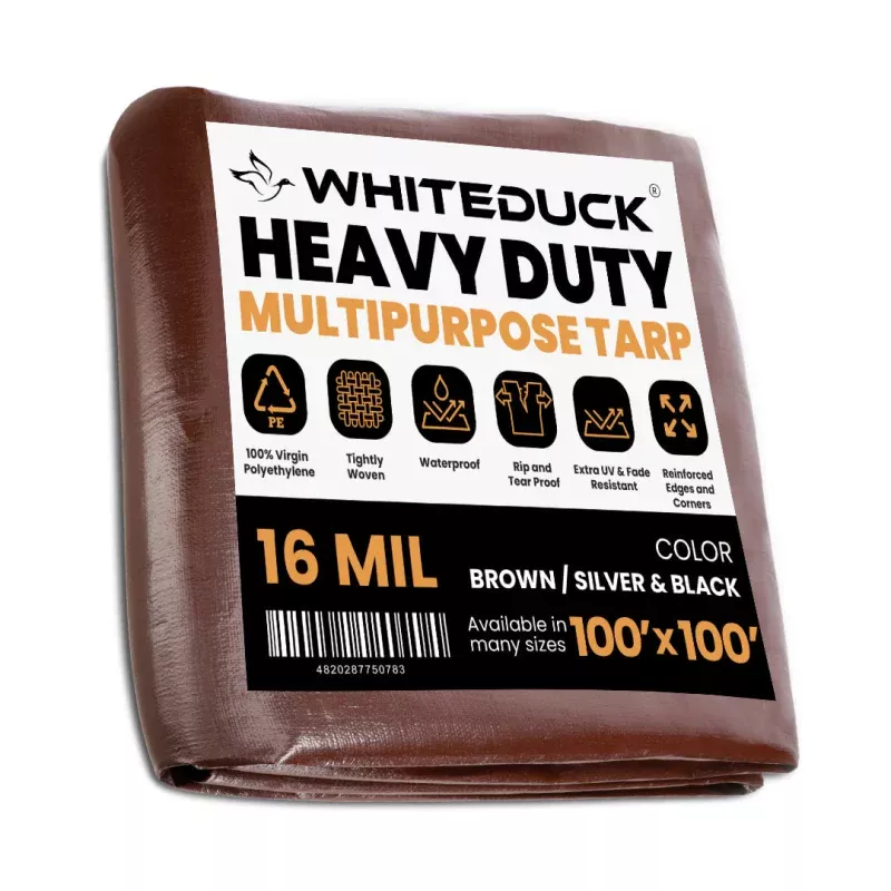 100′ x 100′ Super Heavy Duty Poly Tarp