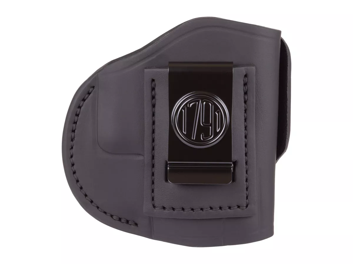 1791 Gunleather 4-Way Holster, IWB/OWB, Size 4, Stealth Black, RH