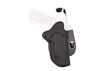 1791 Gunleather OWB Paddle Holster SZ 2.3 RH #ORPDH2.3SBLR