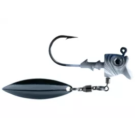 1st Gen Scope Jaw Dropper Underspin – 2 Pack – 1/8 oz. – Blue Shad