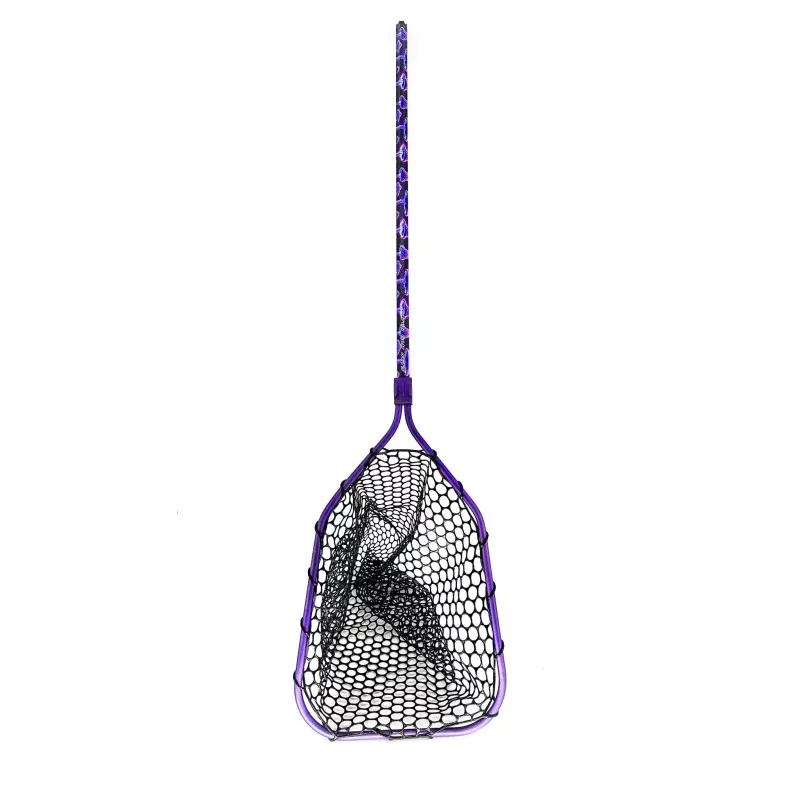 2025 Catch Cam Nets – Smallie|Moss Green&Bronzeback Brown&Slate Grey&Spawn Red&Deep Run Purple&Tailwater Blue&Evening Hatch|19 Inch&29 Inch