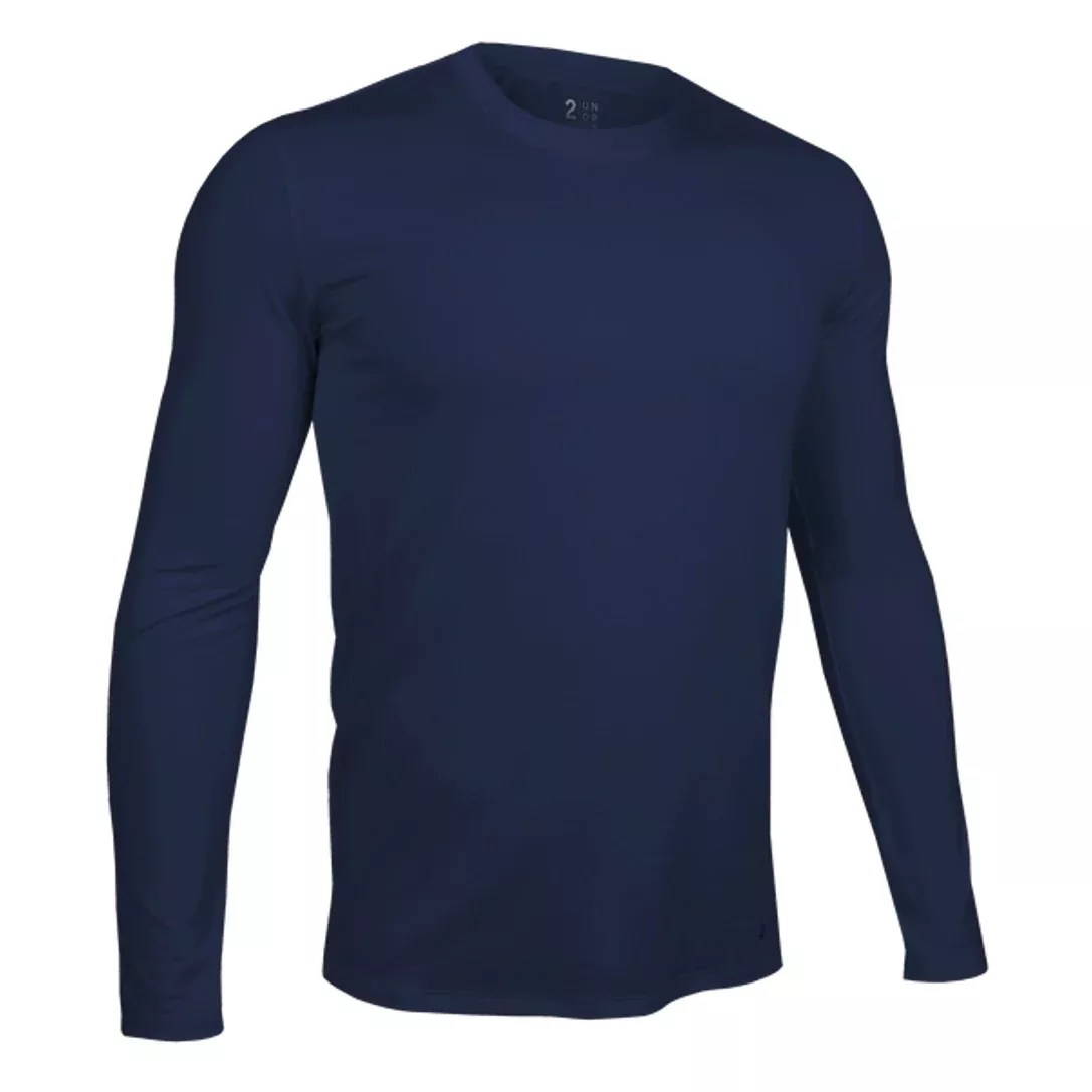 2Undr Long Sleeve Luxury Crew T-Shirt