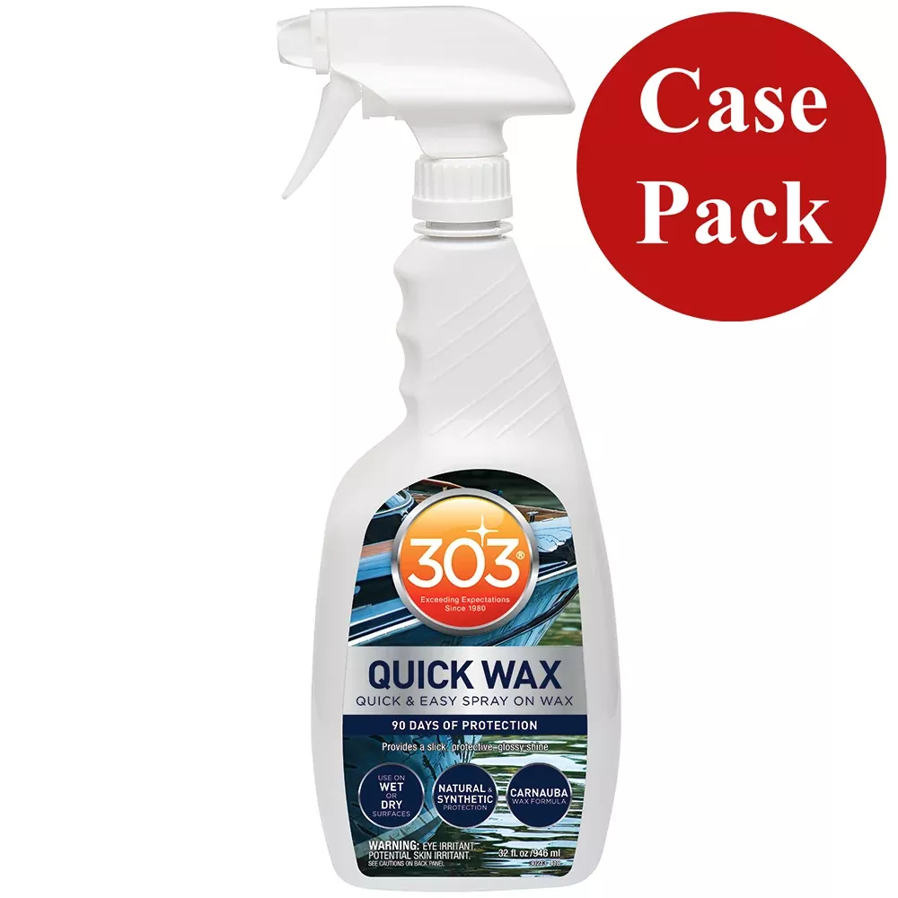 303 Marine Quick Wax – 32oz *Case of 6* [30213CASE]