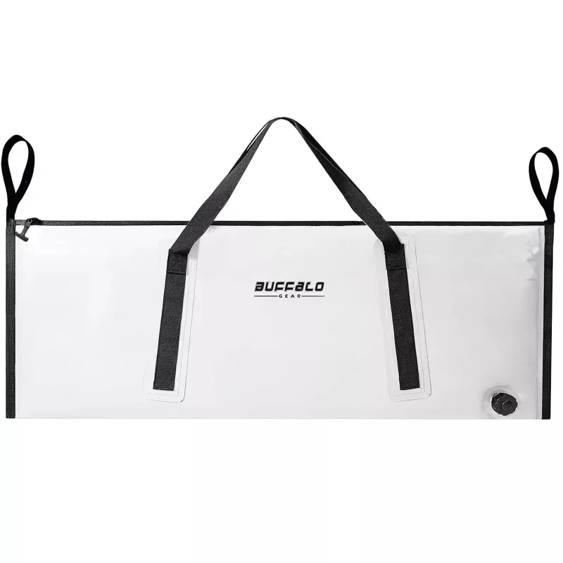 48×18” Fish Cooler Bag|White&Blue&Gray