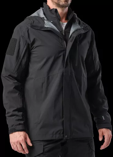 5.11 Force Rainshell Jacket Black