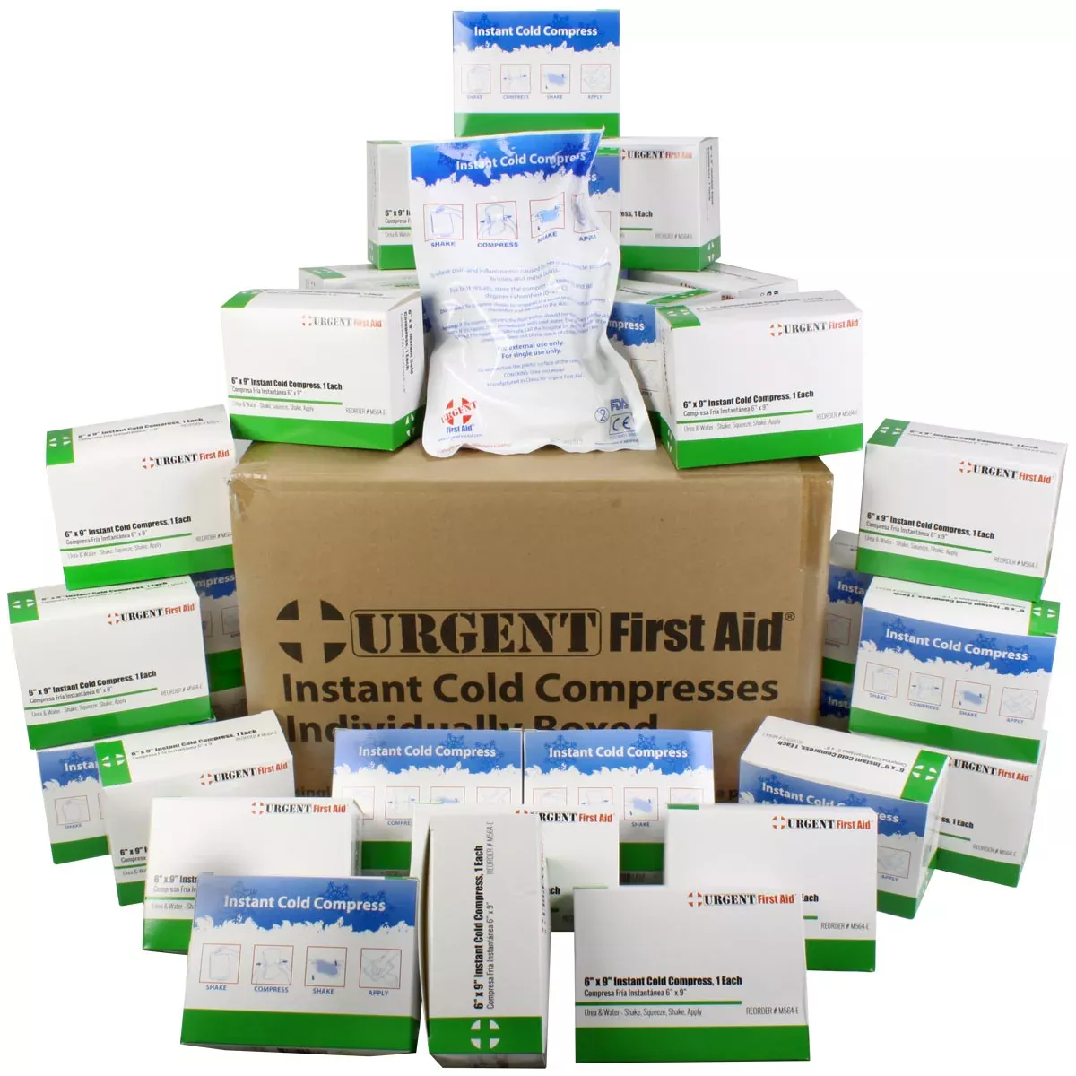 6″ x 9″ Instant Cold Compress, Boxed – 32 per case