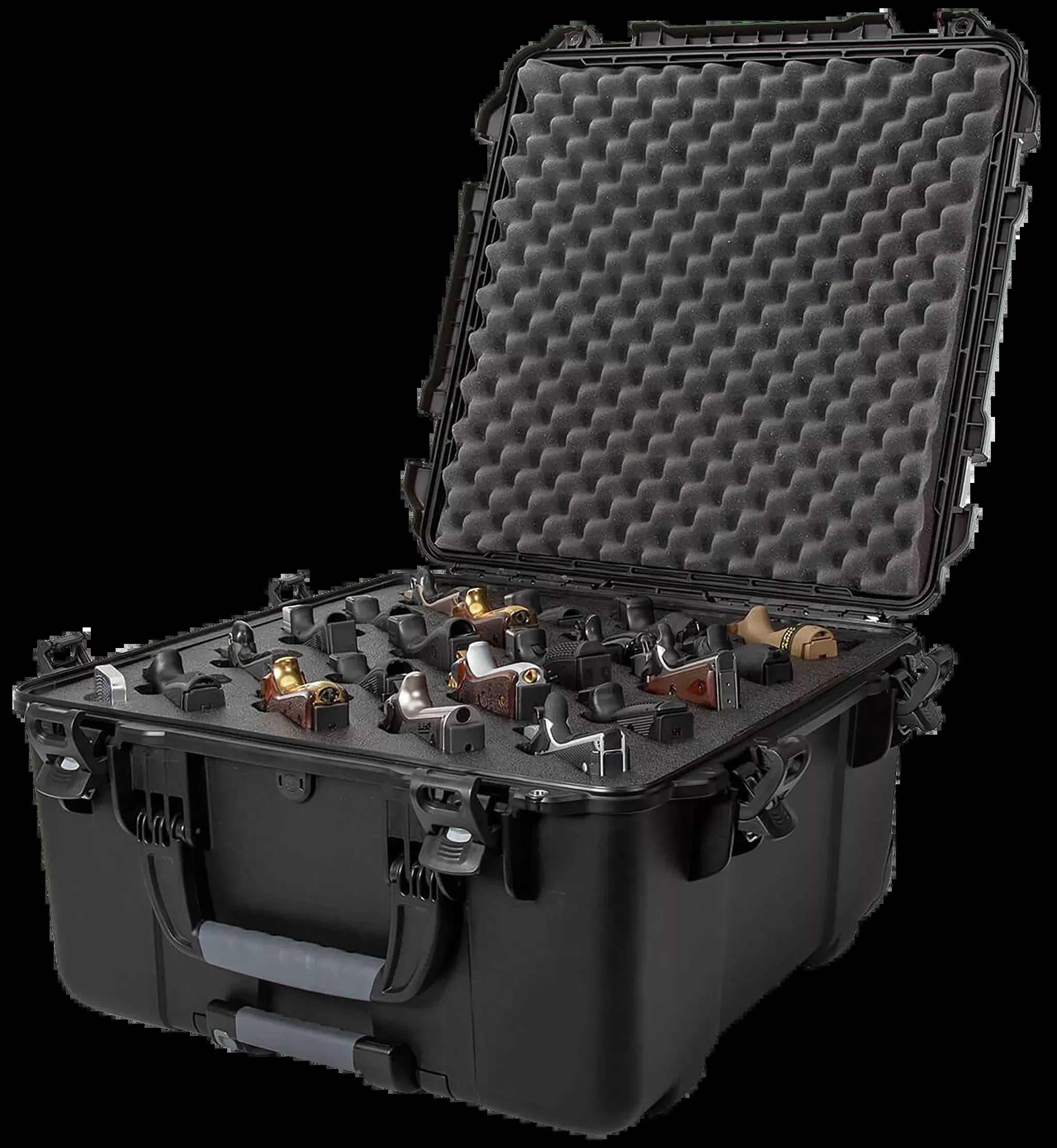 968 20 Up Pistol Case with Foam – Black