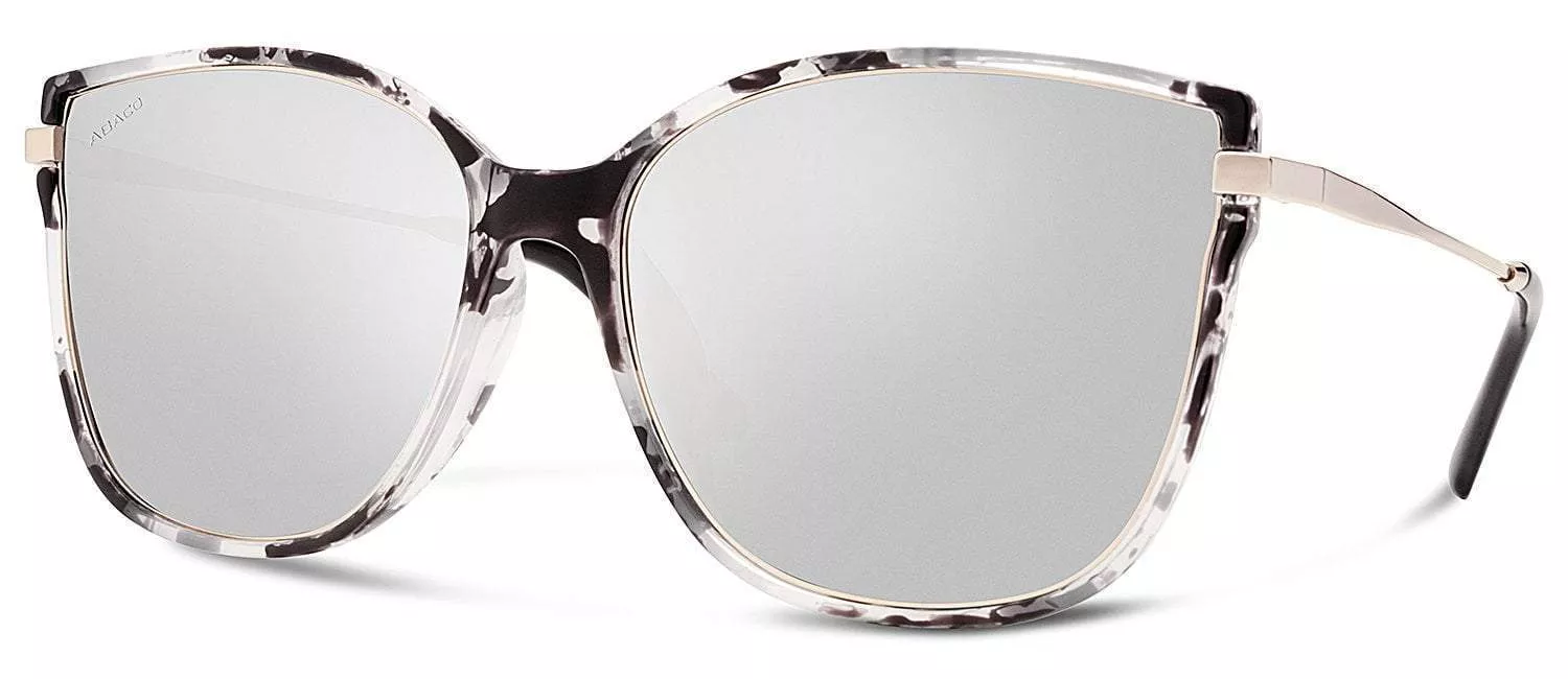 Abaco Ella White Tortoise/Chrome