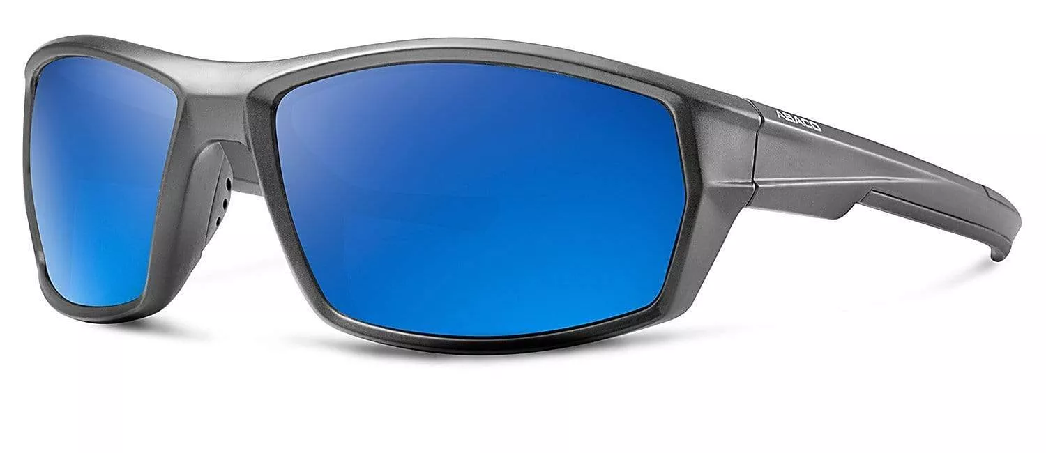 Abaco Octane Matte Black/Deep Blue Mirror