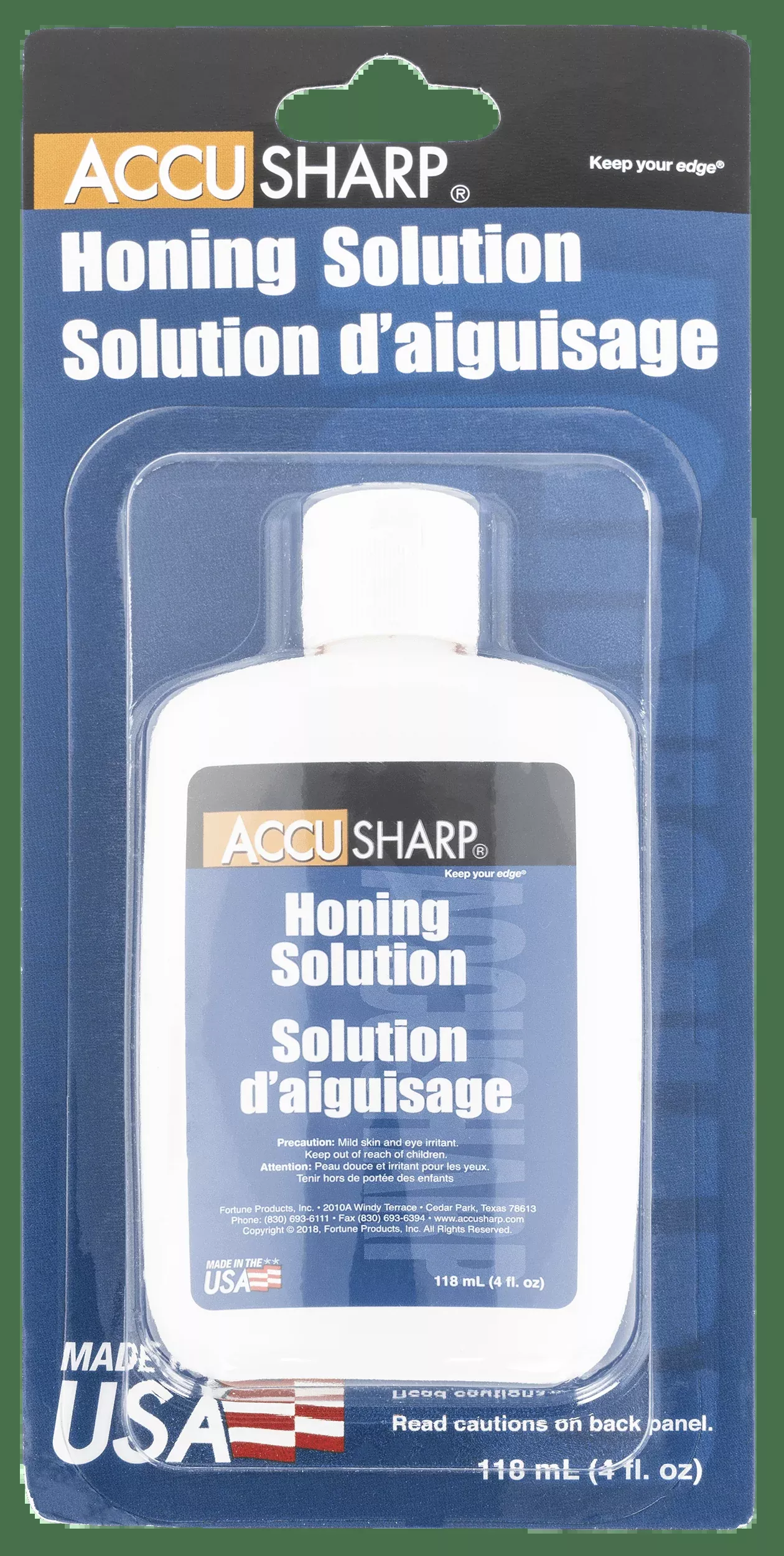 Accusharp Honing Solution, Fpi 068cAccusharp Honing Solution 4oz