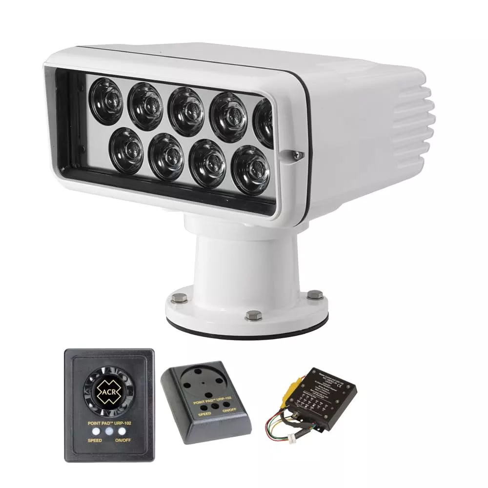 ACR RCL-100 LED Searchlight Wired Kit w/Master Controller & Wired Point Pad Controller – 1951