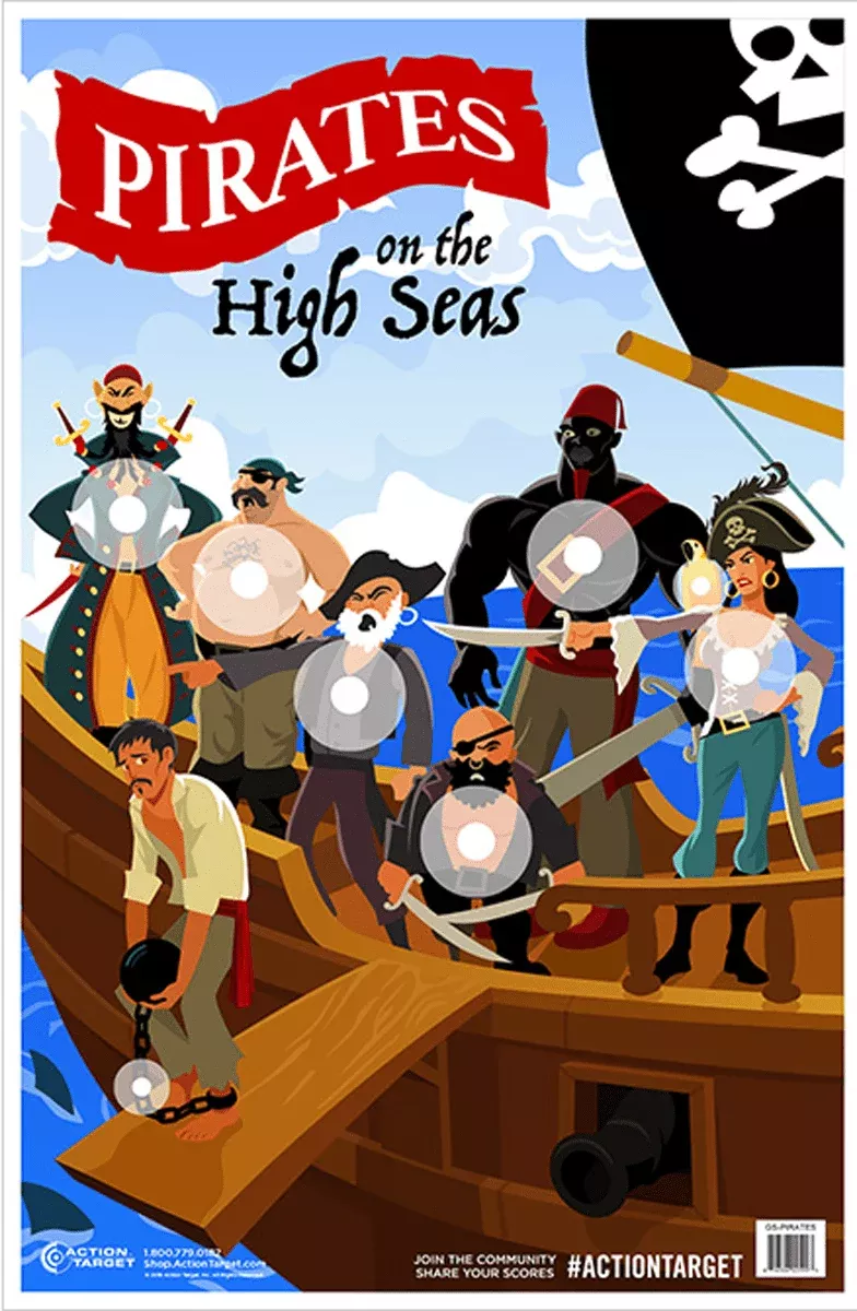 Action Target Inc Action, Action Gspirates100 Pirates 100 Bx