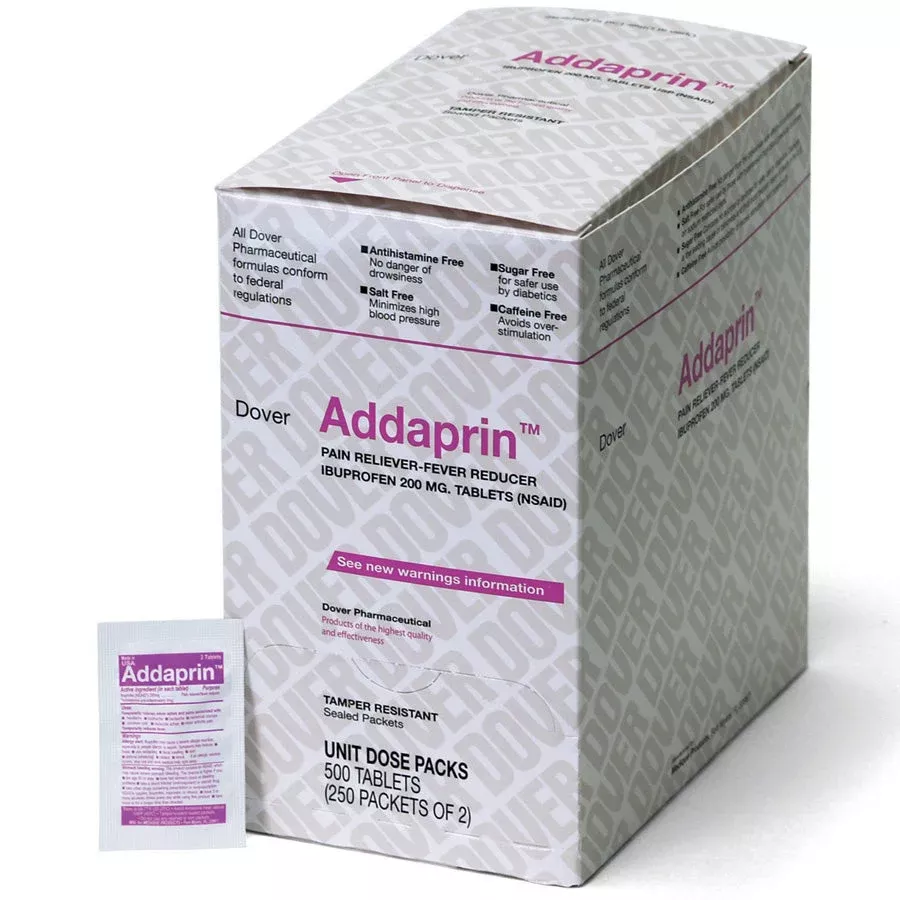 Addaprin – Ibuprofen 200mg, 500/box