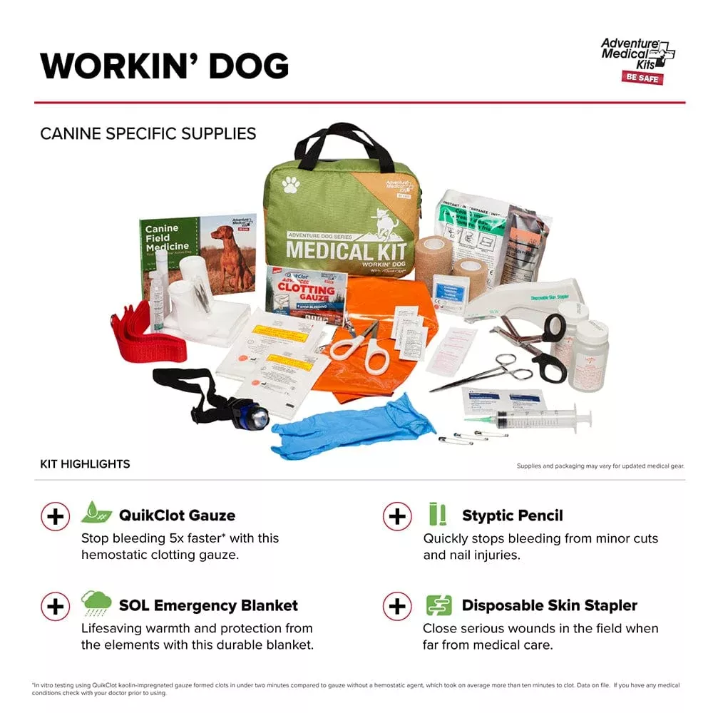 Adventure Medical Dog Series – Workin’ Dog First Aid Kit