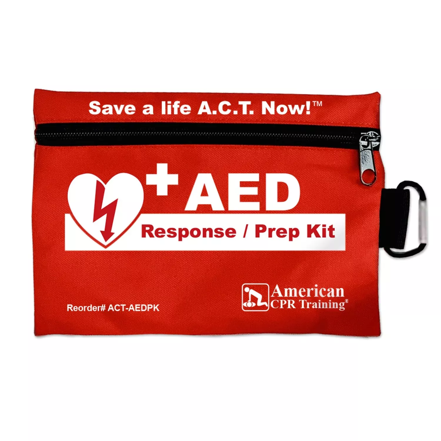 AED Response Prep Kit – Portable Zipper Pouch