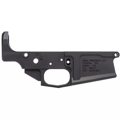 Aero Precision M5 LR-308 Stripped Lower Receiver Anodized Black