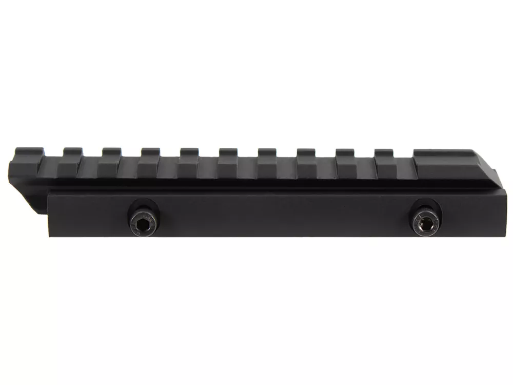 AIM Low Profile 5" Riser Mount 0.50" Black Anodized