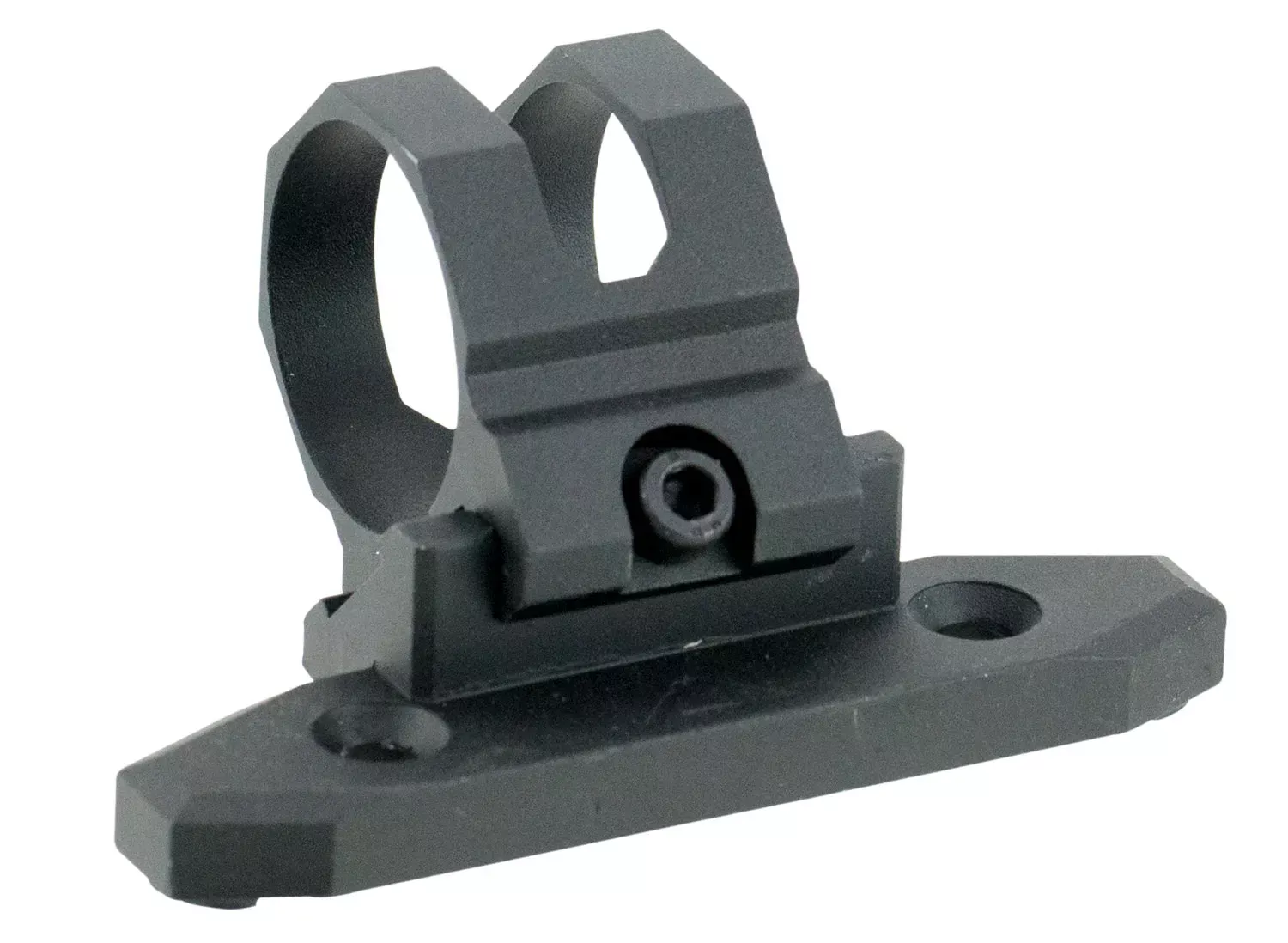 Aim Sports 45 Degree Scope Mount/Ring Combo Black Anodized Offset 1″ Tube KeyMod Mount Aluminum