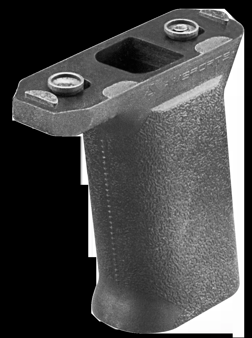Aim Sports KeyMod Vertical Foregrip Polymer With Black Textured Finish for KeyMod Rail