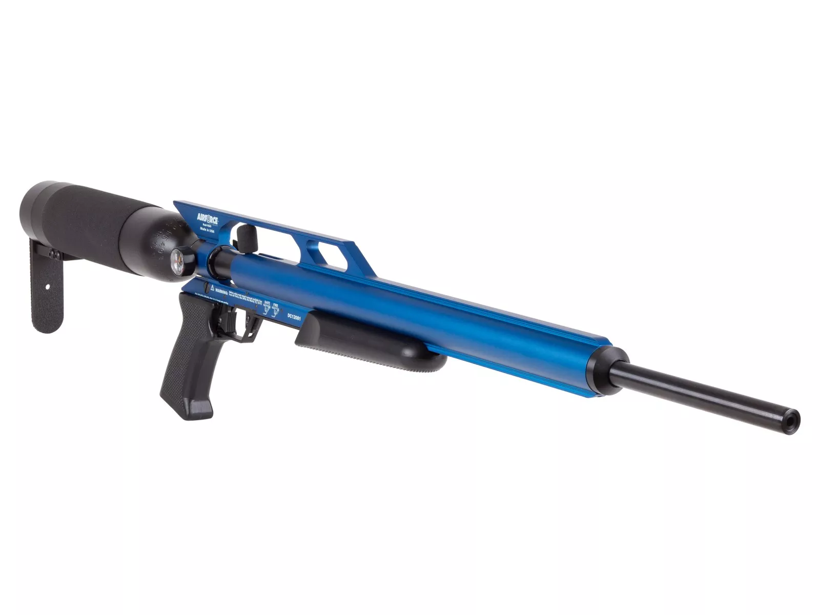 AirForce Condor PCP Air Rifle, Spin-Loc Tank, Blue