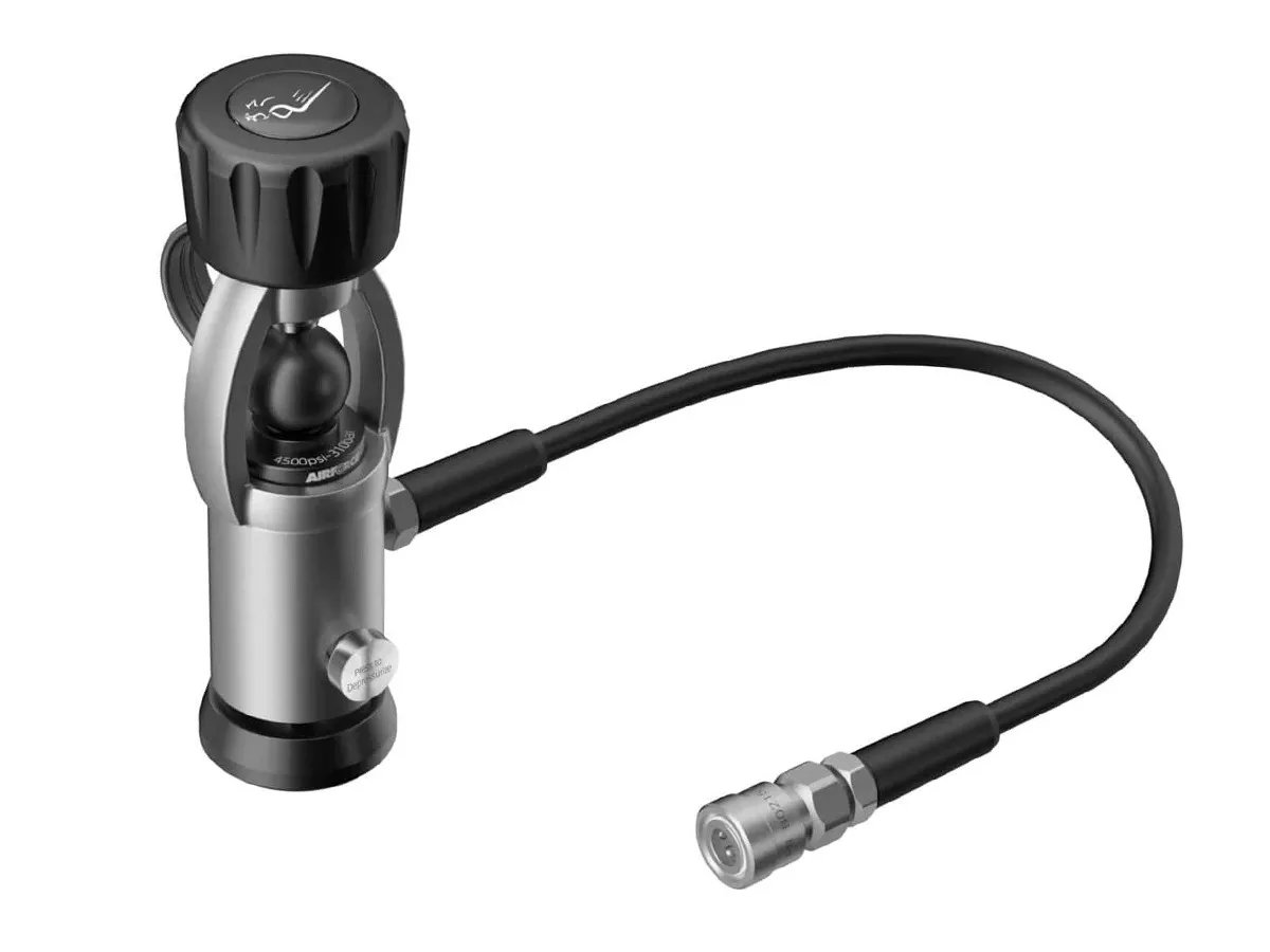 AirForce Swingline 2 K-Valve Fill System & Hose, Female Quick-Disconnect