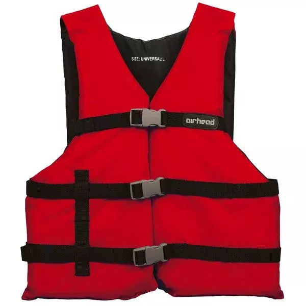 Airhead General Purpose Life Vest, Oversize, Red• 30002-16-A-RD