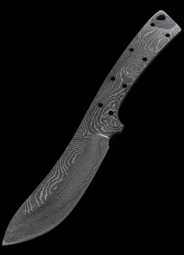 Alabama Damast Skinner Blade Blank