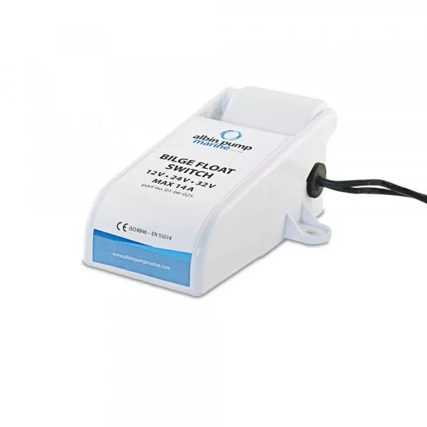 Albin 12/24/30 V Bilge Float Switch• 01-66-025