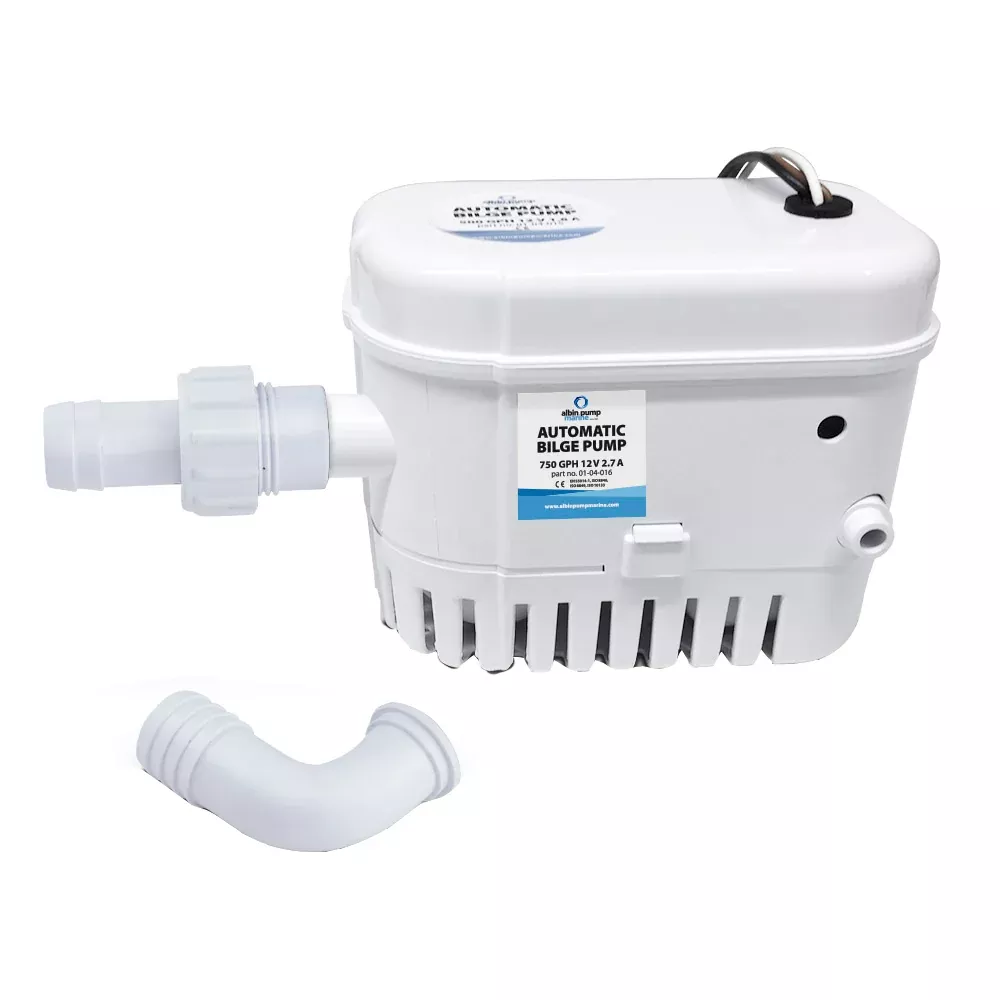 Albin Group Automatic Bilge Pump 750 GPH – 12V [01-04-016]