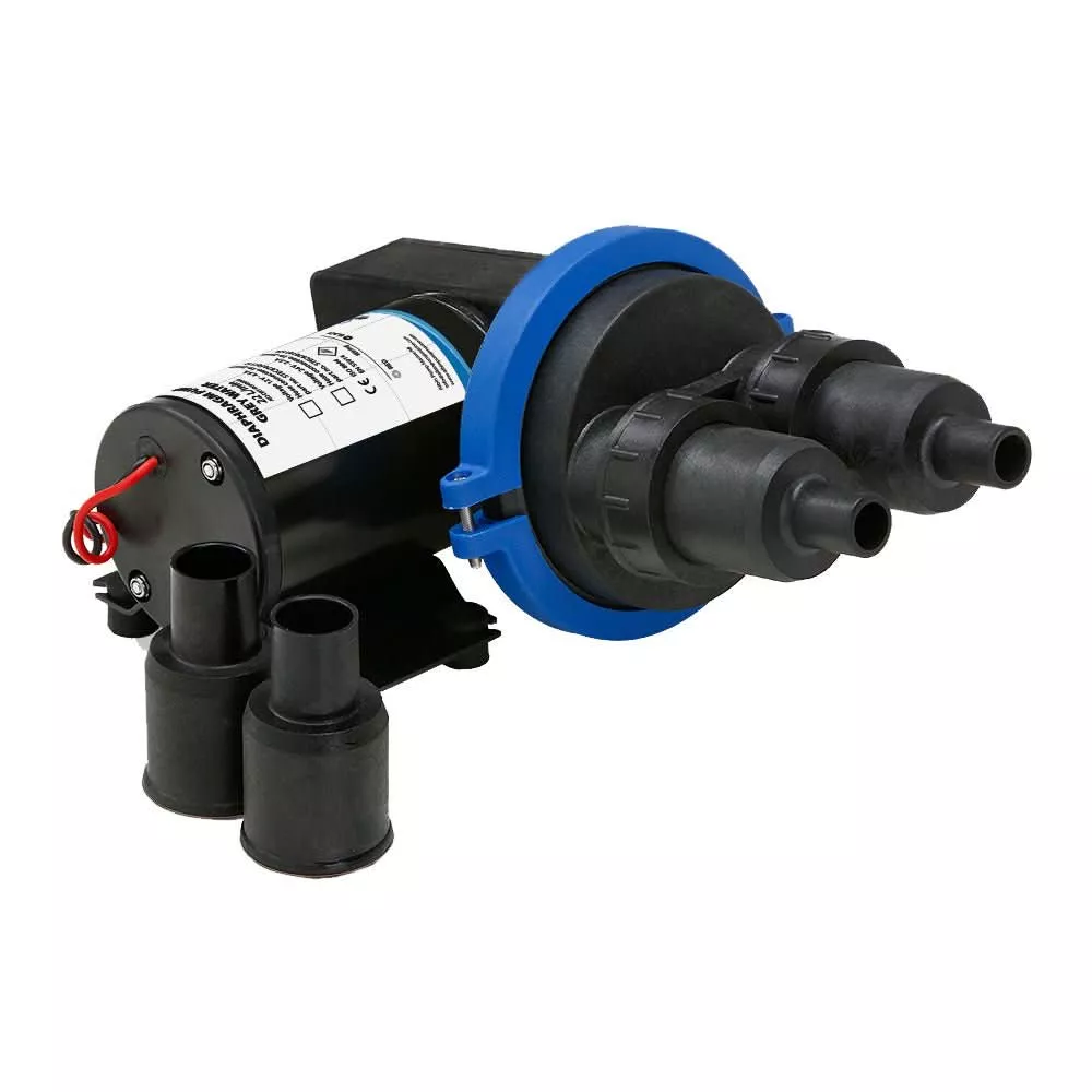 Albin Group Compact Waste Water Diaphragm Pump – 22L(5.8GPM) – 12V [03-01-015]