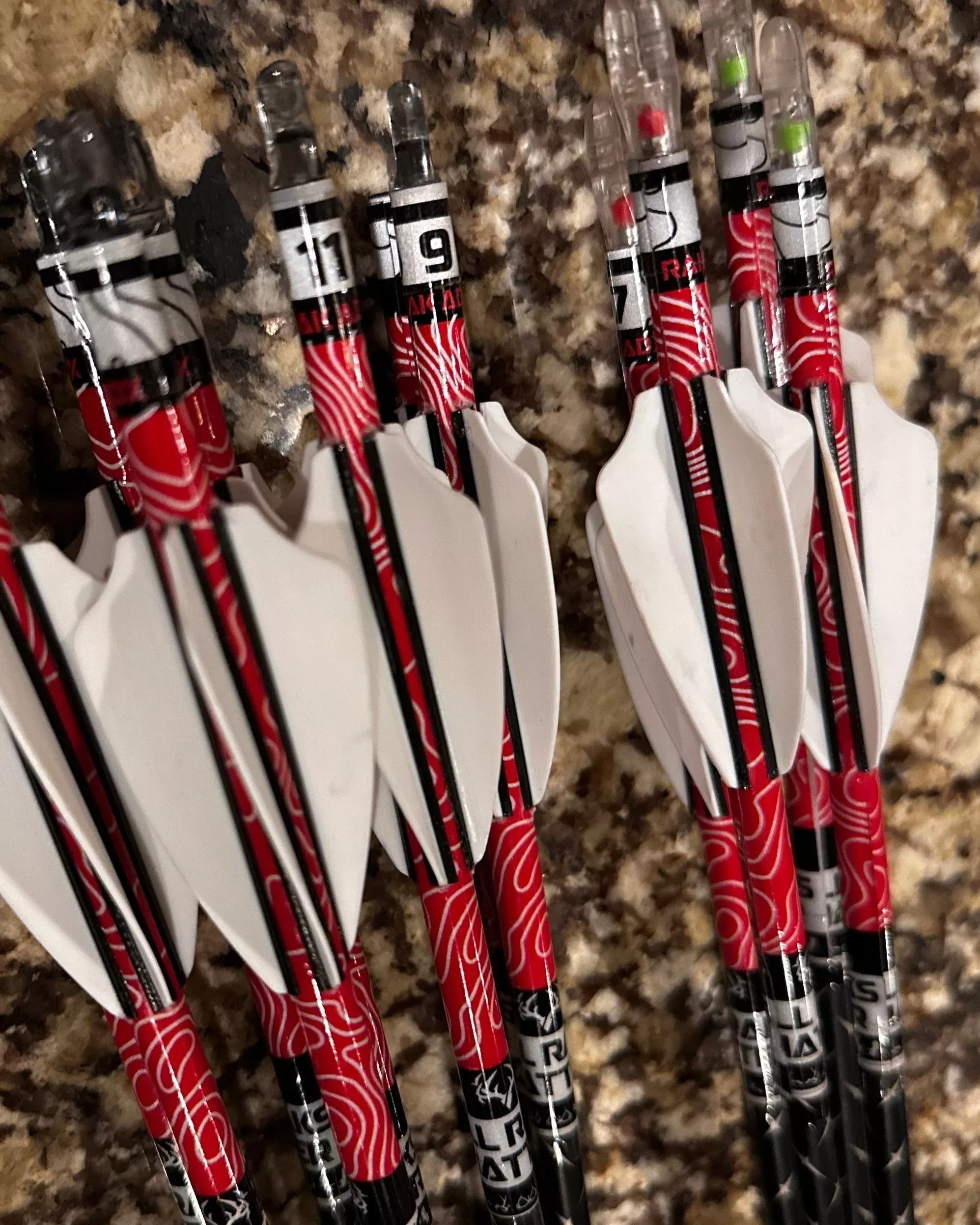 All Raks Matter Reflective Arrow Wraps – Packs of 15