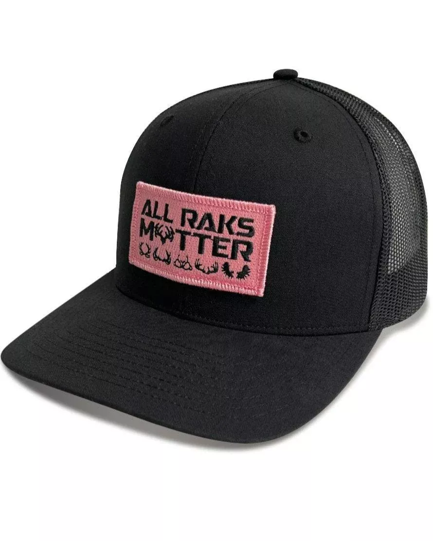 All Raks Matter ™ Trucker Hat – Pink Patch