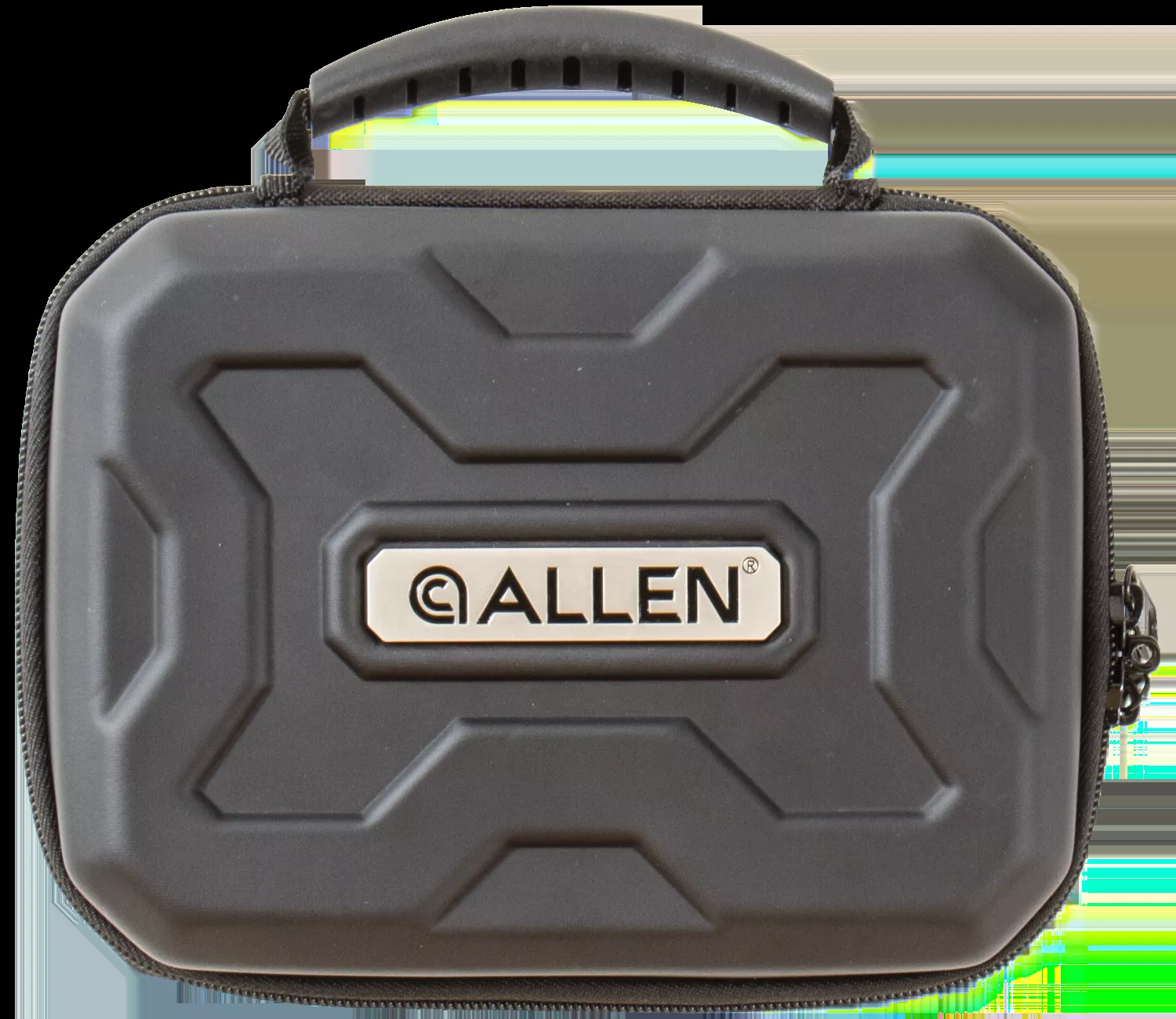Allen 82-7 EXO Handgun Case made of Polymer with Black Finish