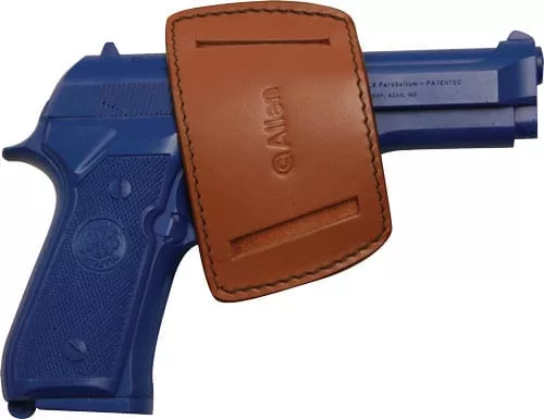 Allen Belt Slide Holster Ambi – Leather Med Frame Autos Brown