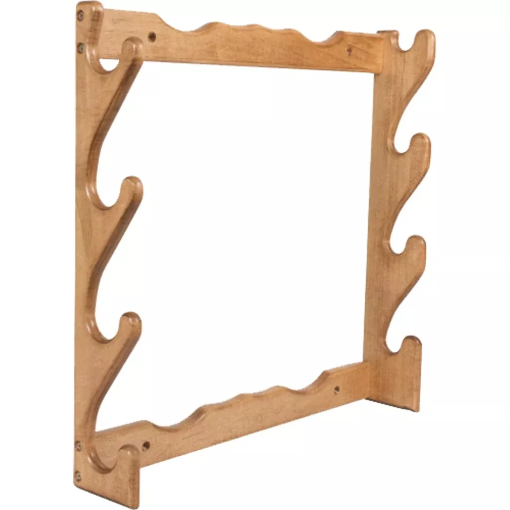 Allen Four Gun Wooden Wall Rack