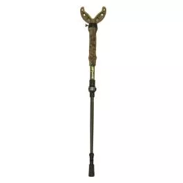 Allen Shocker Tom Taker Click-Stix Shooting Stick, 36" Max Height, Green/Camo