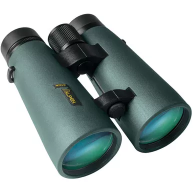 Alpen Wings Binoculars 8x56 Wide Angle, Open Bridge, Bak4 Glass, Green