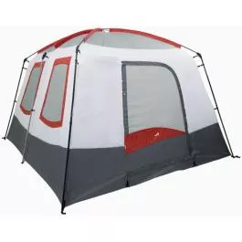 ALPS Mountaineering Camp Creek Two-Room – Gray/Red – 12′ x 10′