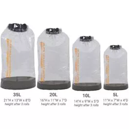ALPS Mountaineering Clear Passage 5L – Clear – 5L – SHIPS FROM MANUFACTURER – PLEASE ADD 24-48 HOURS