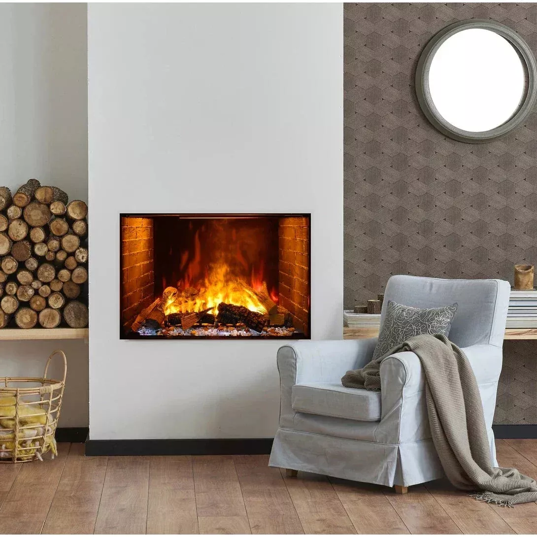 Amantii Signature 38″ Built-in Electric Fireplace | BI-TRD-38-SIG
