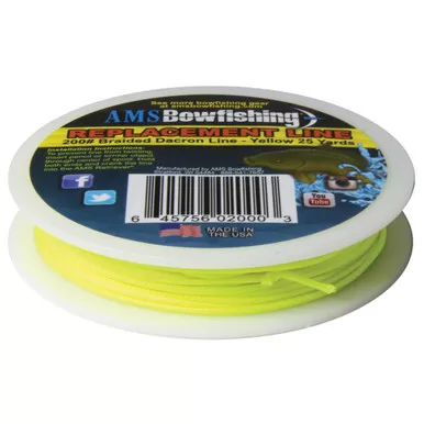 Ams Retriever Bowfishing Line 200 Lb. 25 Yds.