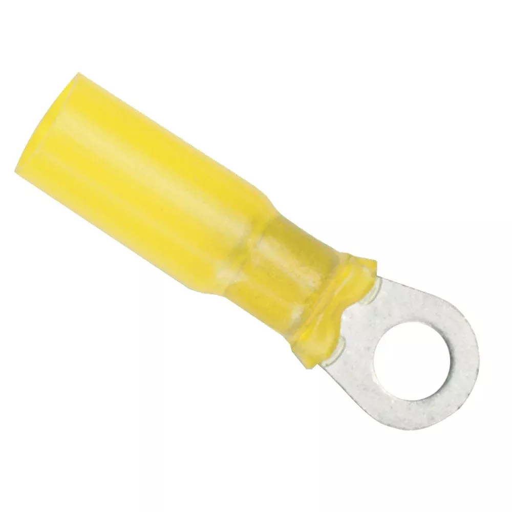 Ancor 12-10 Gauge – #8 Heat Shrink Ring Terminal – 3-Pack