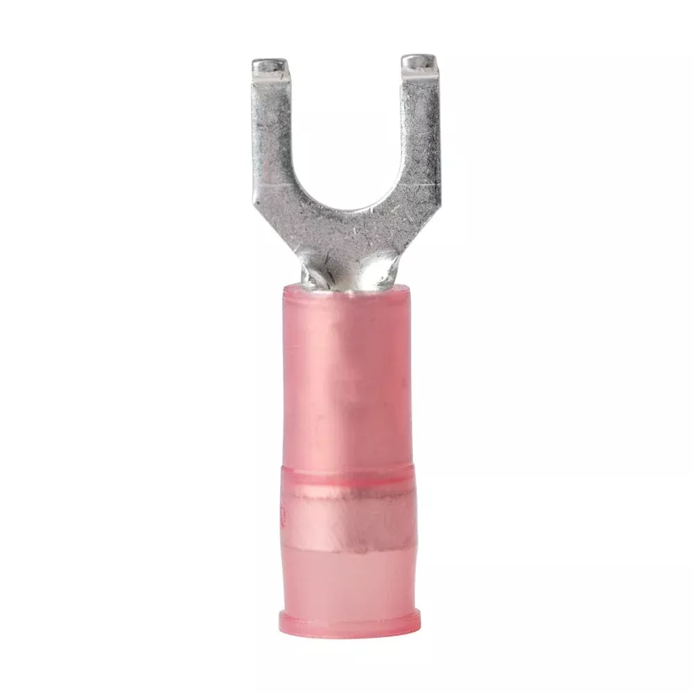 Ancor 22-18 AWG – #8 Nylon Flanged Spade Terminal – 25-Pack