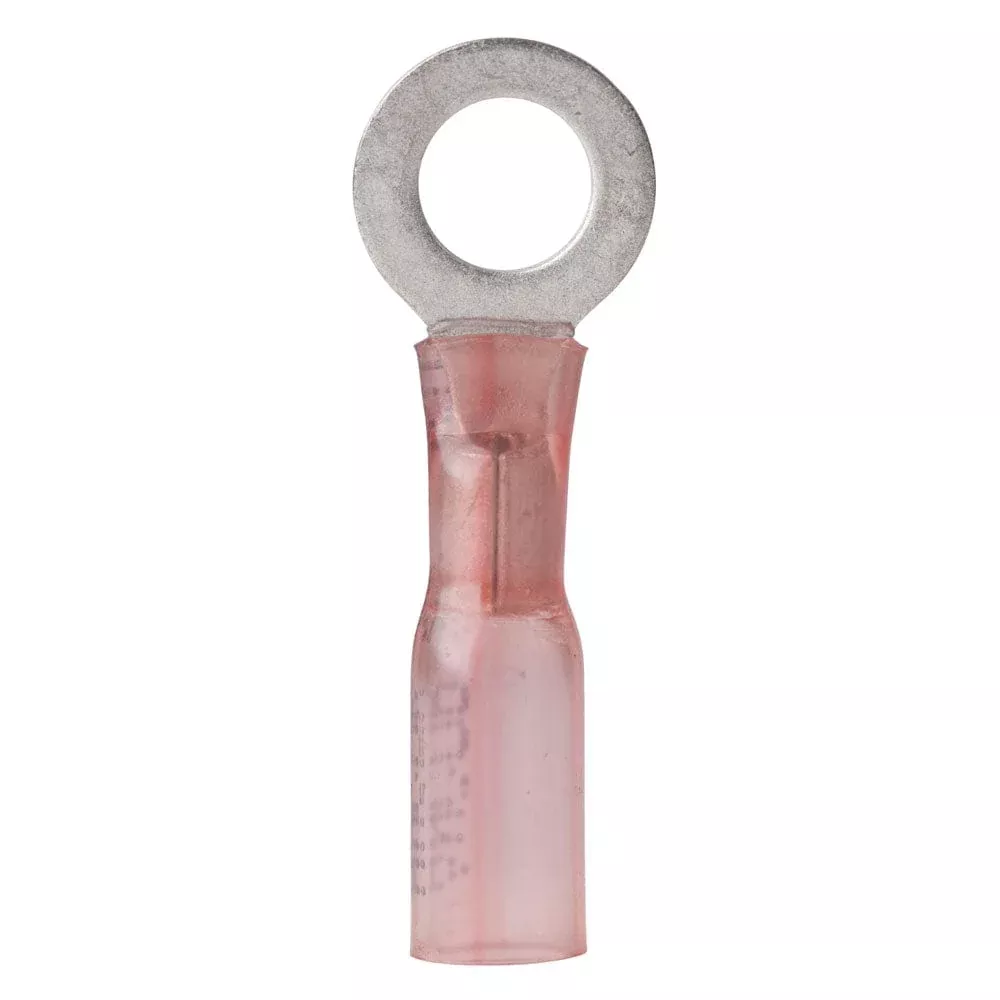 Ancor 22-18 Gauge – #10 Heat Shrink Ring Terminal – 100-Pack