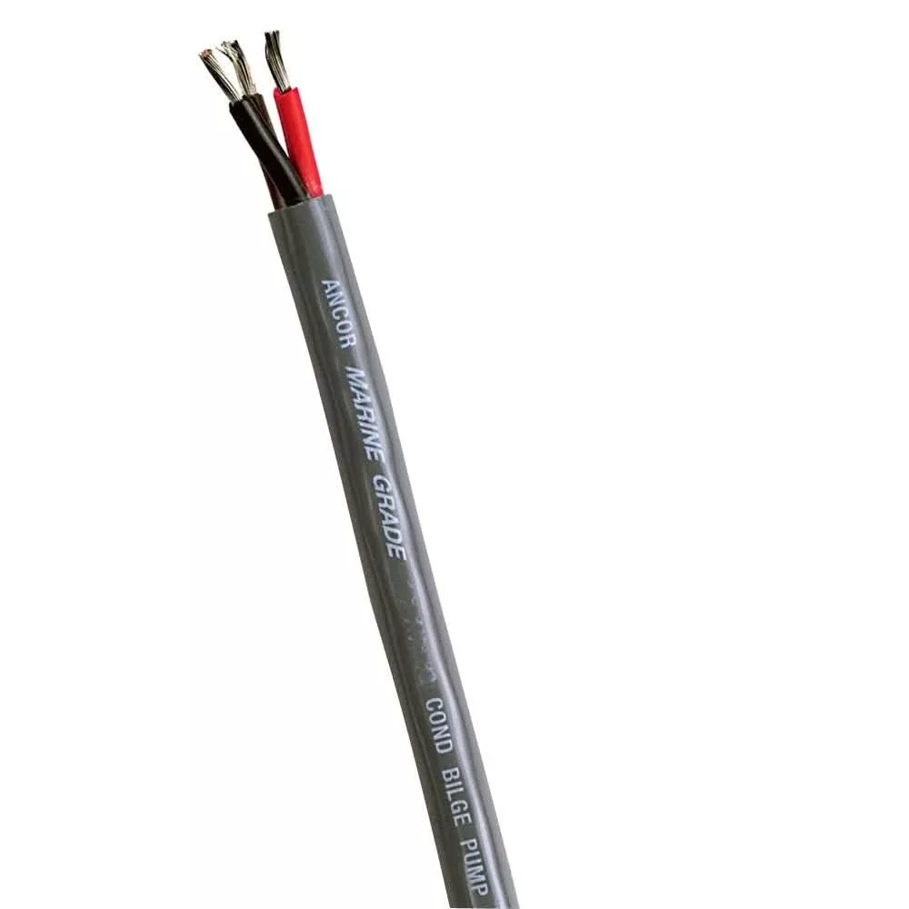 Ancor Bilge Pump Cable – 14/3 STOW-A Jacket – 3x2mm – Sold By The Foot
