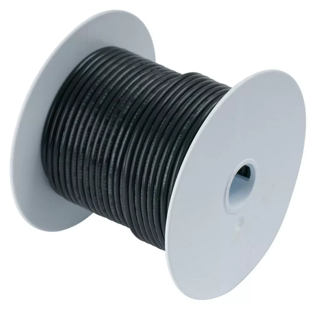 Ancor Black 2/0 AWG Battery Cable – 100′