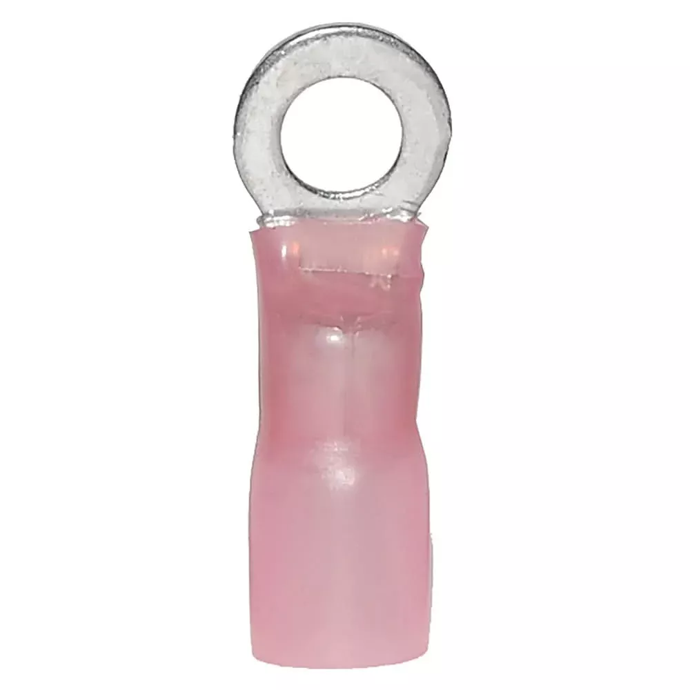 Ancor Heat Shrink Ring Terminal - #8 1/4" *25-Pack - 321425