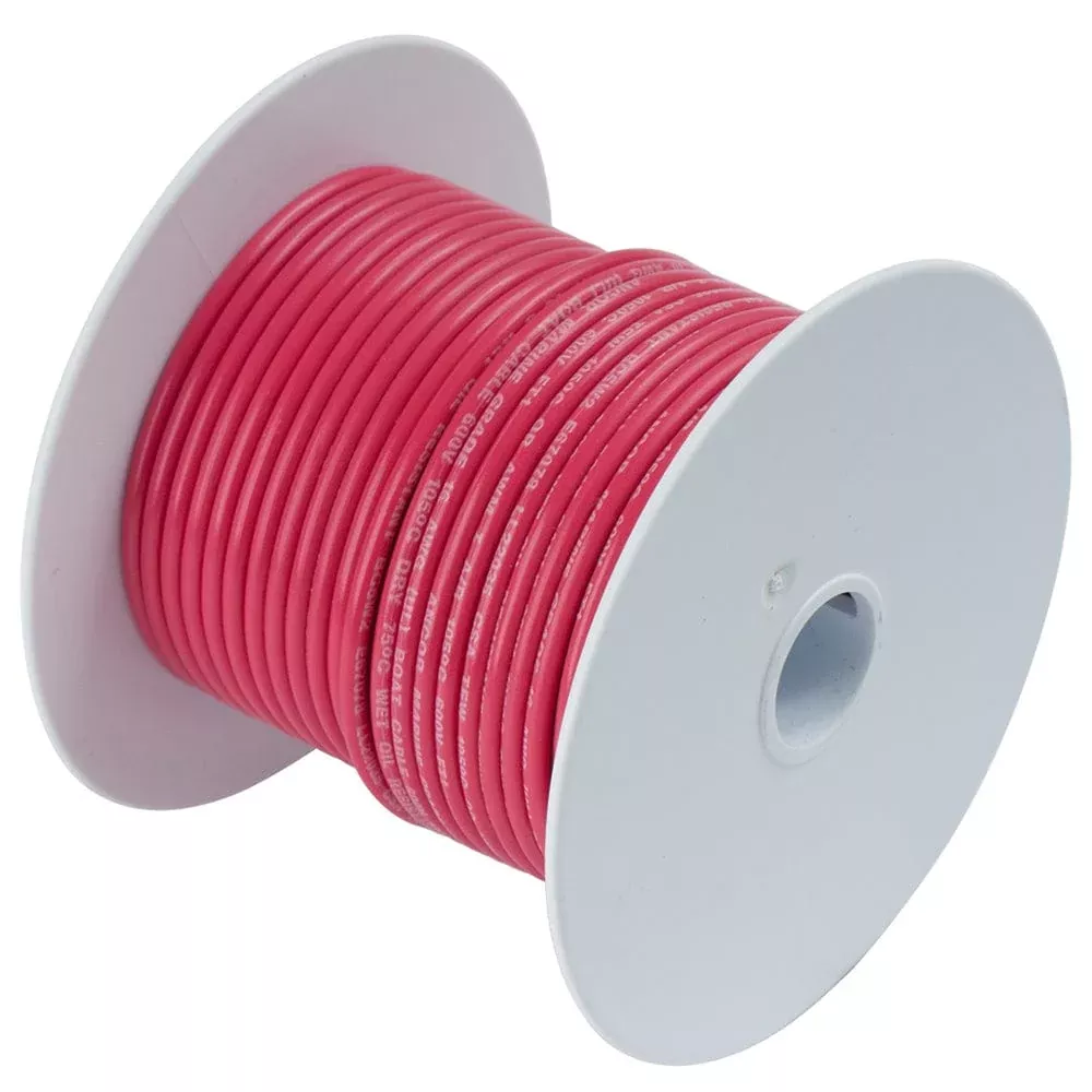 Ancor Red 6 AWG Battery Cable – 100′