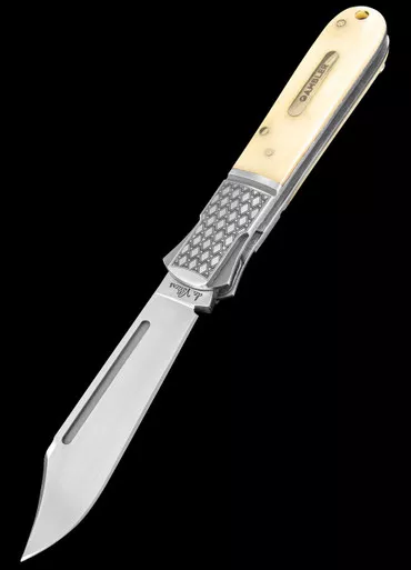 Andre de Villiers Gambler Bone NLA Folding Knife