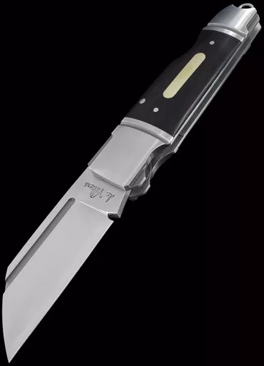 Andre de Villiers Pocket Butcher Ebony Lock Back Folding Knife